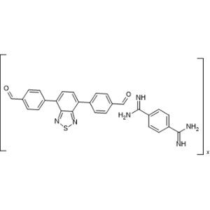 4,4′-(2,1,3-Benzothiadiazole-4,7-diyl)bis[benzaldehyde], polymer with 1,4-Benzenedicarboximidamide|CS-1367076