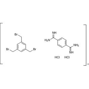 1,4-Benzenedicarboximidamide, polymer with 1,4-Benzenedicarboximidamide, hydrochloride 1:2|CS-1367077