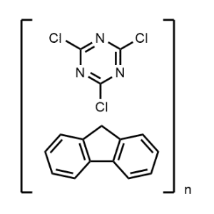 2,4,6-Trichloro-1,3,5-triazine compound with 9H-fluorene (1:1) polymer|CS-1367085