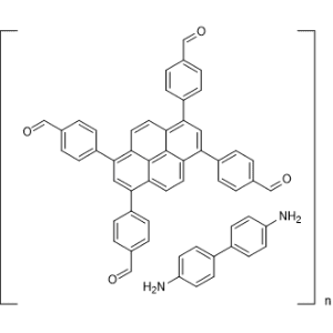 4,4',4'',4'''-(Pyrene-1,3,6,8-tetrayl)tetrabenzaldehyde compound with benzidine (1:1) polymer|CS-1367087