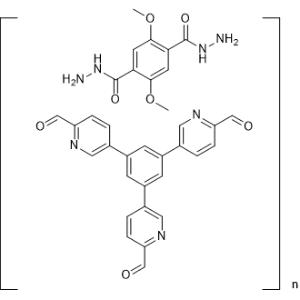 2,5-Dimethoxyterephthalohydrazide compound with 5,5',5''-(benzene-1,3,5-triyl)tripicolinaldehyde (1:1) polymer|CS-1367089