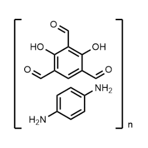 2,4-Dihydroxybenzene-1,3,5-tricarbaldehyde compound with benzene-1,4-diamine (1:1) polymer|CS-1367090
