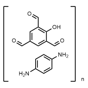 2-Hydroxybenzene-1,3,5-tricarbaldehyde compound with benzene-1,4-diamine (1:1) polymer|CS-1367091