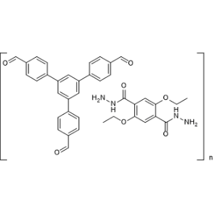 2,5-Diethoxyterephthalohydrazide compound with 5'-(4-formylphenyl)-[1,1':3',1''-terphenyl]-4,4''-dicarbaldehyde (1:1) polymer|CS-1367093