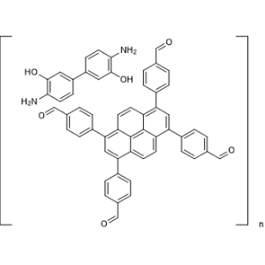 4,4',4'',4'''-(Pyrene-1,3,6,8-tetrayl)tetrabenzaldehyde compound with 4,4'-diamino-[1,1'-biphenyl]-3,3'-diol (1:1) polymer|CS-1367098