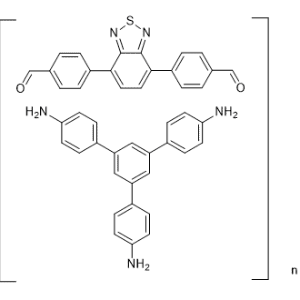 4,4'-(Benzo[c][1,2,5]thiadiazole-4,7-diyl)dibenzaldehyde compound with 5'-(4-aminophenyl)-[1,1':3',1''-terphenyl]-4,4''-diamine (1:1) polymer|CS-1367100