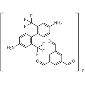 Benzene-1,3,5-tricarbaldehyde compound with 2,2'-bis(trifluoromethyl)-[1,1'-biphenyl]-4,4'-diamine (1:1) polymer|CS-1367102