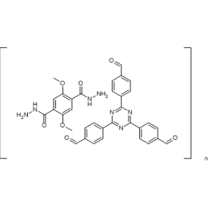 2,5-Dimethoxyterephthalohydrazide compound with 4,4',4''-(1,3,5-triazine-2,4,6-triyl)tribenzaldehyde (1:1) (polymer()|CS-1367111