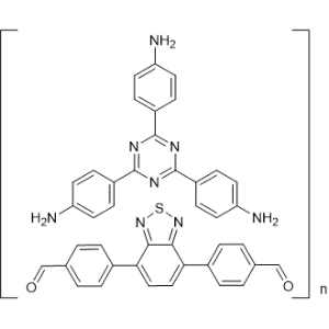 4,4'-(Benzo[c][1,2,5]thiadiazole-4,7-diyl)dibenzaldehyde compound with 4,4',4''-(1,3,5-triazine-2,4,6-triyl)trianiline (1:1) |CS-1367113