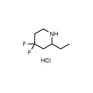 2-Ethyl-4,4-difluoropiperidine hydrochloride|CS-1367155