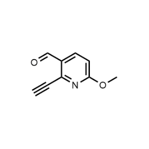 2-Ethynyl-6-methoxynicotinaldehyde|CS-1367250