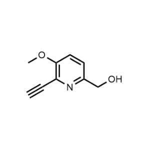 (6-Ethynyl-5-methoxypyridin-2-yl)methanol|CS-1367258