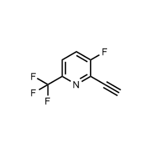 2-Ethynyl-3-fluoro-6-(trifluoromethyl)pyridine|CS-1367266