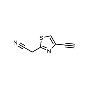 2-(4-Ethynylthiazol-2-yl)acetonitrile|CS-1367274