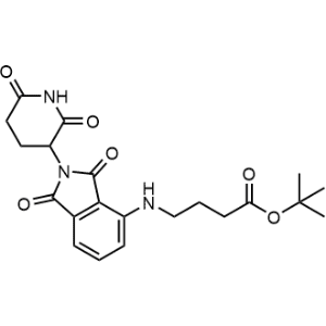 tert-Butyl 4-((2-(2,6-dioxopiperidin-3-yl)-1,3-dioxoisoindolin-4-yl)amino)butanoate|CS-1367286