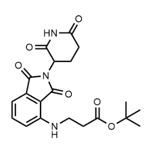 tert-Butyl 3-((2-(2,6-dioxopiperidin-3-yl)-1,3-dioxoisoindolin-4-yl)amino)propanoate|CS-1367289