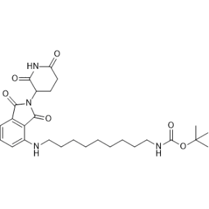 tert-Butyl (9-((2-(2,6-dioxopiperidin-3-yl)-1,3-dioxoisoindolin-4-yl)amino)nonyl)carbamate|CS-1367302