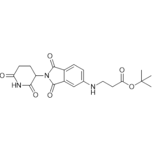 tert-Butyl 3-((2-(2,6-dioxopiperidin-3-yl)-1,3-dioxoisoindolin-5-yl)amino)propanoate|CS-1367307
