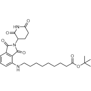tert-Butyl 9-((2-(2,6-dioxopiperidin-3-yl)-1,3-dioxoisoindolin-4-yl)amino)nonanoate|CS-1367319
