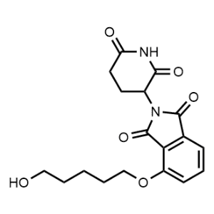 2-(2,6-Dioxopiperidin-3-yl)-4-((5-hydroxypentyl)oxy)isoindoline-1,3-dione|CS-1367321
