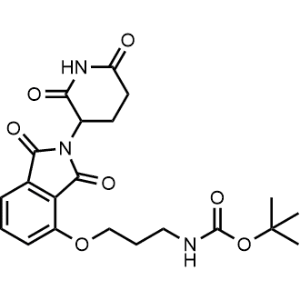 tert-Butyl (3-((2-(2,6-dioxopiperidin-3-yl)-1,3-dioxoisoindolin-4-yl)oxy)propyl)carbamate|CS-1367334