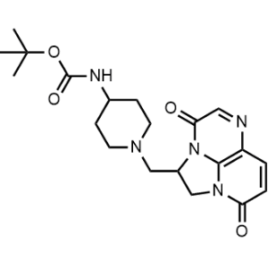 tert-Butyl (1-((3,8-dioxo-1,2-dihydro-3H,8H-2a,5,8a-triazaacenaphthylen-2-yl)methyl)piperidin-4-yl)carbamate|CS-1367340