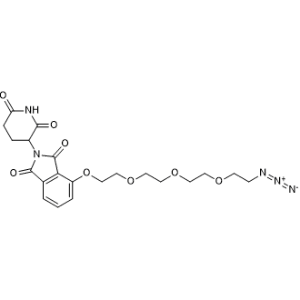 4-(2-(2-(2-(2-Azidoethoxy)ethoxy)ethoxy)ethoxy)-2-(2,6-dioxopiperidin-3-yl)isoindoline-1,3-dione|CS-1367349