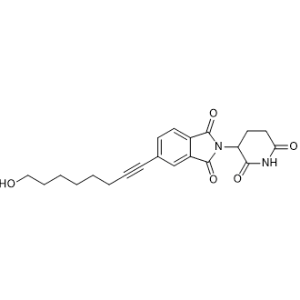 2-(2,6-Dioxopiperidin-3-yl)-5-(8-hydroxyoct-1-yn-1-yl)isoindoline-1,3-dione|CS-1367356