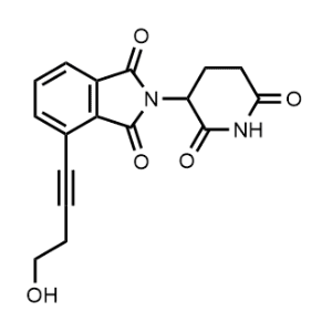 2-(2,6-Dioxopiperidin-3-yl)-4-(4-hydroxybut-1-yn-1-yl)isoindoline-1,3-dione|CS-1367361