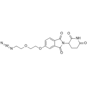 5-(2-(2-Azidoethoxy)ethoxy)-2-(2,6-dioxopiperidin-3-yl)isoindoline-1,3-dione|CS-1367378