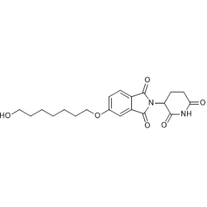 2-(2,6-Dioxopiperidin-3-yl)-5-((7-hydroxyheptyl)oxy)isoindoline-1,3-dione|CS-1367386