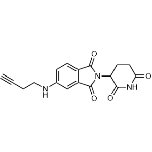 5-(But-3-yn-1-ylamino)-2-(2,6-dioxopiperidin-3-yl)isoindoline-1,3-dione|CS-1367387