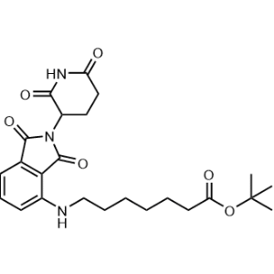 tert-Butyl 7-((2-(2,6-dioxopiperidin-3-yl)-1,3-dioxoisoindolin-4-yl)amino)heptanoate|CS-1367391