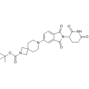 tert-Butyl 7-(2-(2,6-dioxopiperidin-3-yl)-1,3-dioxoisoindolin-5-yl)-2,7-diazaspiro[3.5]nonane-2-carboxylate|CS-1367397