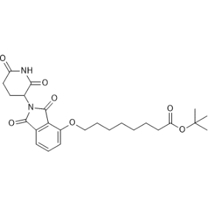 tert-Butyl 8-((2-(2,6-dioxopiperidin-3-yl)-1,3-dioxoisoindolin-4-yl)oxy)octanoate|CS-1367403