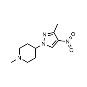 1-Methyl-4-(3-methyl-4-nitro-1H-pyrazol-1-yl)piperidine|CS-1367416
