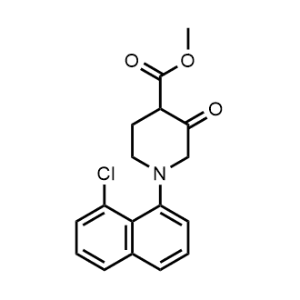 Methyl 1-(8-chloronaphthalen-1-yl)-3-oxopiperidine-4-carboxylate|CS-1367424