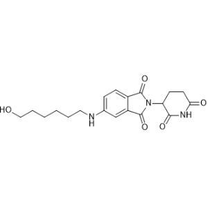 2-(2,6-Dioxopiperidin-3-yl)-5-((6-hydroxyhexyl)amino)isoindoline-1,3-dione|CS-1367426