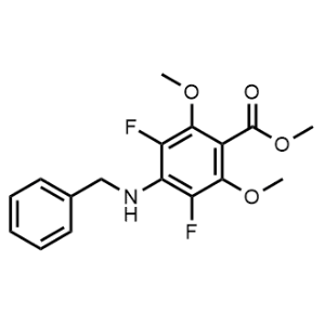 Methyl 4-(benzylamino)-3,5-difluoro-2,6-dimethoxybenzoate|CS-1367429