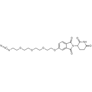 5-(2-(2-(2-(2-Azidoethoxy)ethoxy)ethoxy)ethoxy)-2-(2,6-dioxopiperidin-3-yl)isoindoline-1,3-dione|CS-1367439