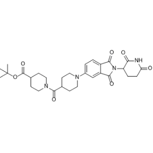 tert-Butyl 1-(1-(2-(2,6-dioxopiperidin-3-yl)-1,3-dioxoisoindolin-5-yl)piperidine-4-carbonyl)piperidine-4-carboxylate|CS-1367444