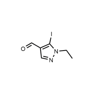 1-Ethyl-5-iodo-1H-pyrazole-4-carbaldehyde|CS-1367470
