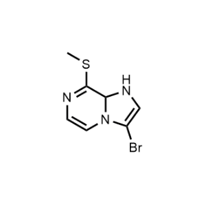 3-Bromo-8-(methylthio)-1,8a-dihydroimidazo[1,2-a]pyrazine|CS-1367481