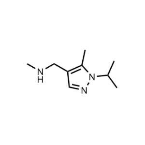 1-(1-Isopropyl-5-methyl-1H-pyrazol-4-yl)-N-methylmethanamine|CS-1367483