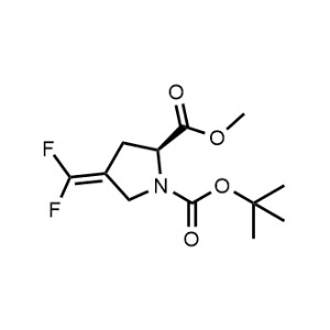1-(tert-Butyl) 2-methyl (S)-4-(difluoromethylene)pyrrolidine-1,2-dicarboxylate|CS-1367490