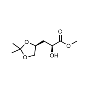 Methyl (S)-3-((S)-2,2-dimethyl-1,3-dioxolan-4-yl)-2-hydroxypropanoate|CS-1367507