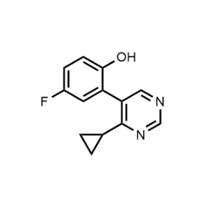2-(4-Cyclopropylpyrimidin-5-yl)-4-fluorophenol|CS-1367511