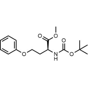 Methyl N-(tert-butoxycarbonyl)-O-phenyl-l-homoserinate|CS-1367521