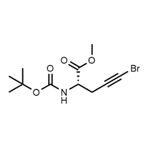 Methyl (S)-5-bromo-2-((tert-butoxycarbonyl)amino)pent-4-ynoate|CS-1367523