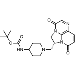 tert-Butyl (R)-(1-((3,8-dioxo-1,2-dihydro-3H,8H-2a,5,8a-triazaacenaphthylen-1-yl)methyl)piperidin-4-yl)carbamate|CS-1367529
